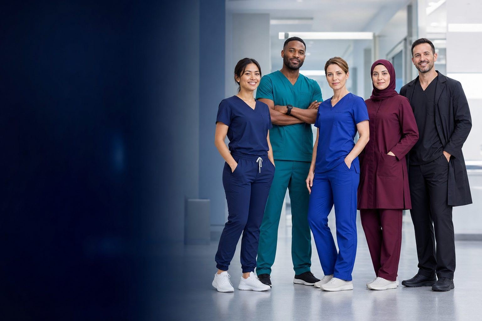 Athleisure medical scrubs and hospital uniforms by MexicoScrubs